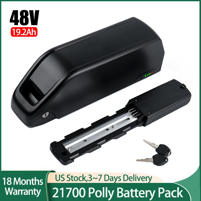 DP-5C Ebike Battery 48V 19.2Ah 40A BMS LG 4800mah 21700 Cells Downtube Battery Eletric Bike for Bafang 500W 750W 1000W 1500W
DP-5C Ebike Battery 48V 19.2Ah 40A BMS LG 4800mah 21700 Cells Downtube Battery Eletric Bike for Bafang 500W 750W 1000W 1500W
