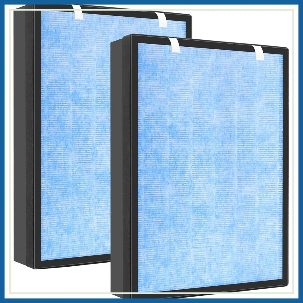 Replacement Filter for Air Purifier HSP002, 4-in-1 H13 True HEPA & Activated Carbon, 2-Pack
Replacement Filter for Air Purifier HSP002, 4-in-1 H13 True HEPA & Activated Carbon, 2-Pack