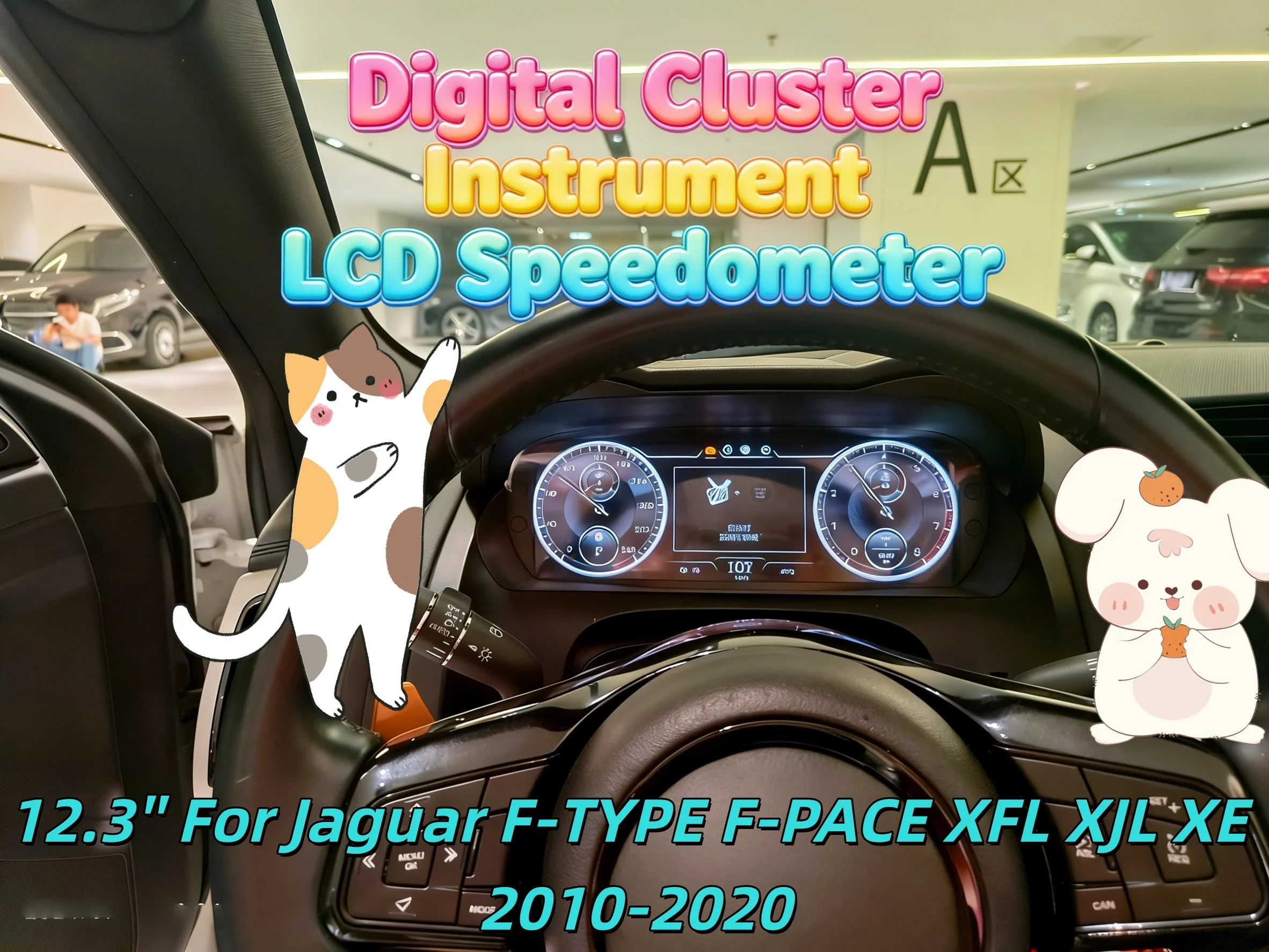 Digital Performance For Jaguar F-TYPE F-PACE XFL XJL XE 2010-2020 Instrument Digital Cluster Speedometer Dashboard Cockpit
Digital Performance For Jaguar F-TYPE F-PACE XFL XJL XE 2010-2020 Instrument Digital Cluster Speedometer Dashboard Cockpit