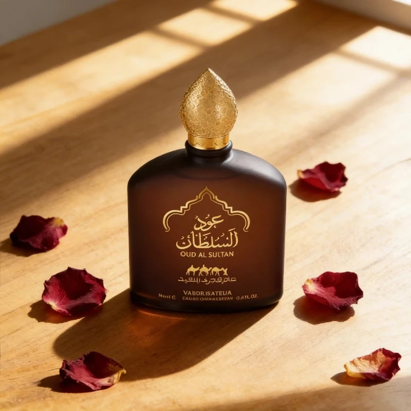 100ML 3.4FL.OZ Oud Al Sultan Unisex Arabian Perfume Strong Fruity Floral Eau De Parfum Long Lasting Fragrance for Women & Men
100ML 3.4FL.OZ Oud Al Sultan Unisex Arabian Perfume Strong Fruity Floral Eau De Parfum Long Lasting Fragrance for Women & Men