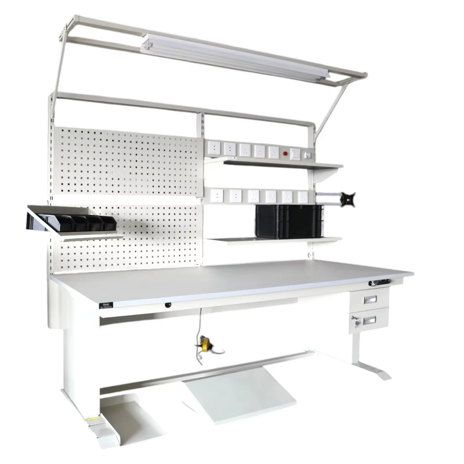 ESD Workbench Assembled Tavolo Laboratory Table for Woodworking Lab Bench
ESD Workbench Assembled Tavolo Laboratory Table for Woodworking Lab Bench
