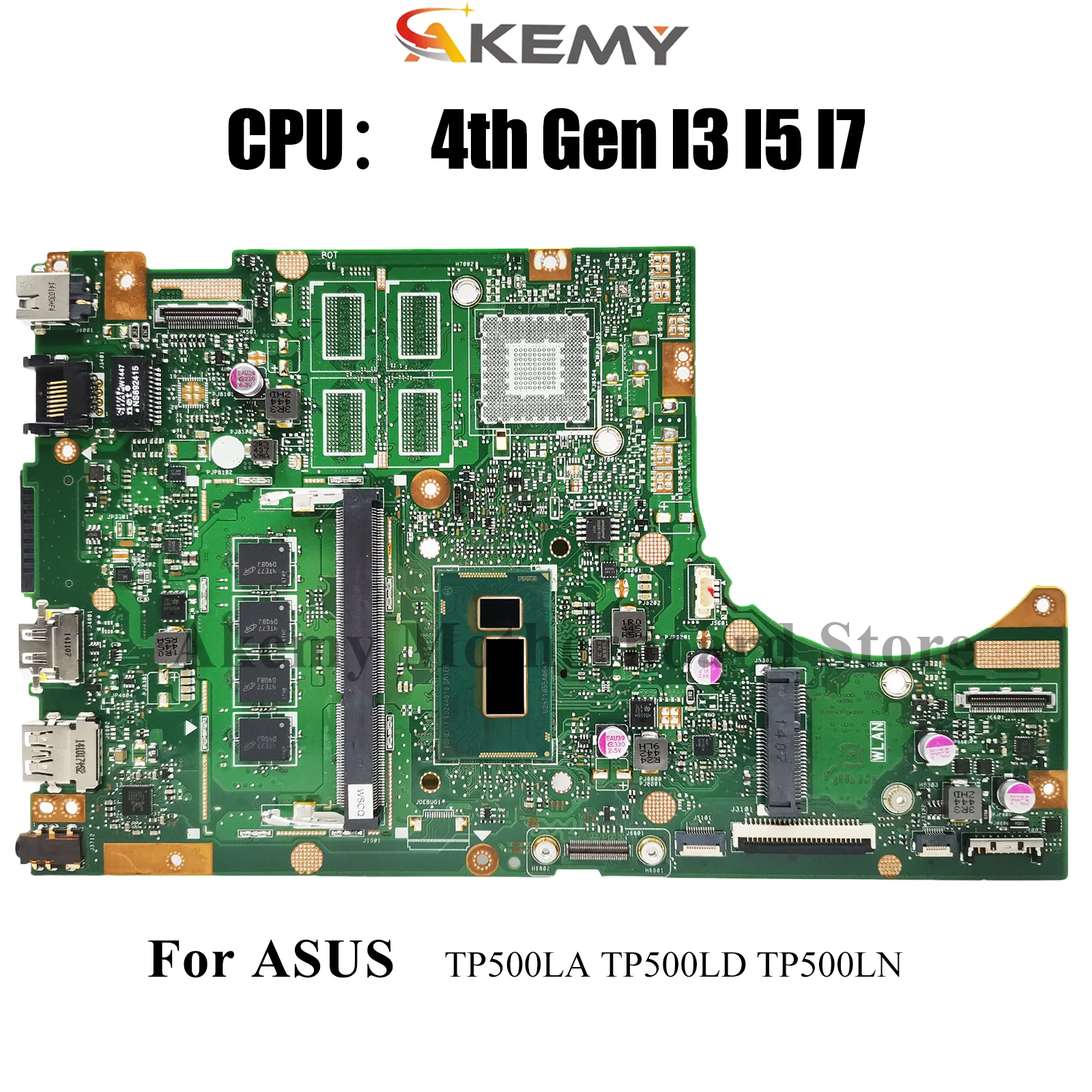 Материнская плата TP500LA для ноутбука ASUS VivoBook Flip TP500LD TP500LN TP500LA TP500LB TP500L, материнская плата для ноутбука с процессором I3 I5 I7
Материнская плата TP500LA для ноутбука ASUS VivoBook Flip TP500LD TP500LN TP500LA TP500LB TP500L, материнская плата для ноутбука с процессором I3 I5 I7
