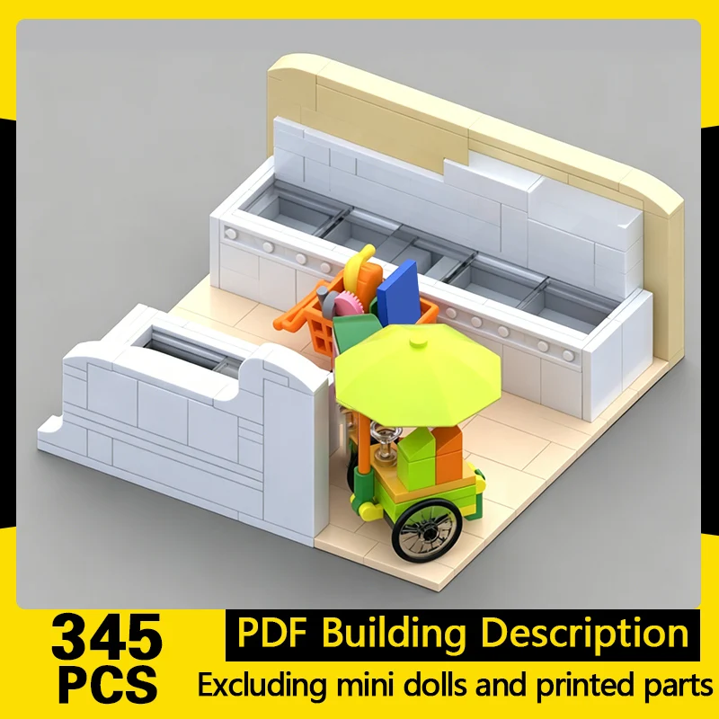 City Street View Model MOC Building Bricks Supermarket Freezer Aisle Modular Technology Gifts Holiday Assemble Children Toy Suit
City Street View Model MOC Building Bricks Supermarket Freezer Aisle Modular Technology Gifts Holiday Assemble Children Toy Suit