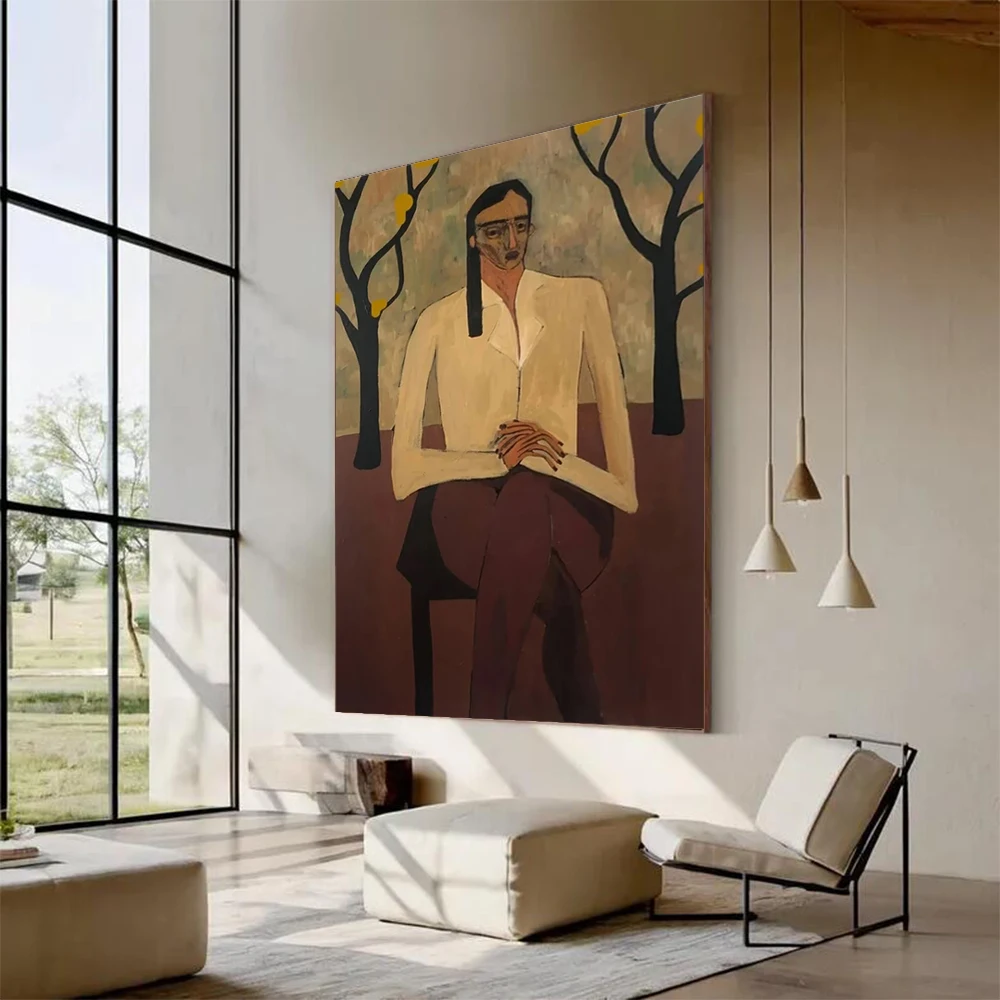 100% Handmade Abstract Oil Painting on Canvas ins legant Lady Wall Art Large Mural Knife Arts for Home Living Room Decor Image
100% Handmade Abstract Oil Painting on Canvas ins legant Lady Wall Art Large Mural Knife Arts for Home Living Room Decor Image