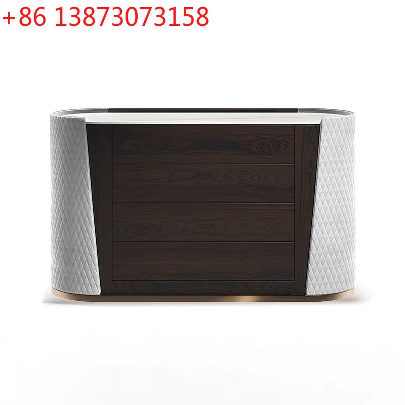 Italian light luxury storage dining side cabinet Modern simple marble dining side cabinet
Italian light luxury storage dining side cabinet Modern simple marble dining side cabinet