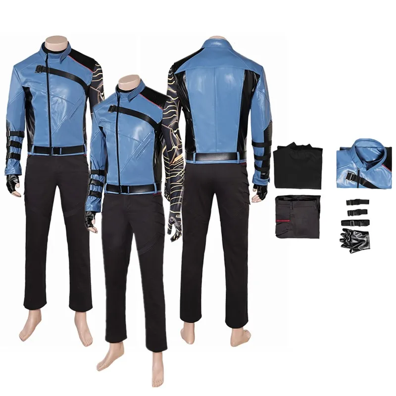 Bucky TV Barnes Cosplay Jacket Coat Costume TV Fantasia 2025 Adult Men Top Pants Gloves Outfits Halloween Carnival Party Suit
Bucky TV Barnes Cosplay Jacket Coat Costume TV Fantasia 2025 Adult Men Top Pants Gloves Outfits Halloween Carnival Party Suit