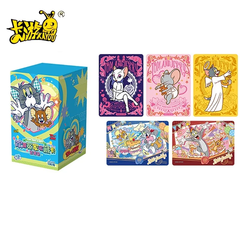 Kayou Officially Licensed Tom and Jerry Collectible Trading Cards Booster Box, Classic Retro Cartoon Angel Cosplay Party Scene
Kayou Officially Licensed Tom and Jerry Collectible Trading Cards Booster Box, Classic Retro Cartoon Angel Cosplay Party Scene