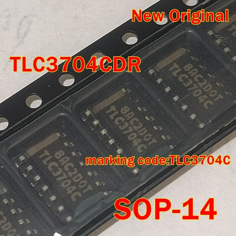 1pcs to 100pcs TLC3704CDR TLC3704CD SOP-14 marking code:TLC3704C New Original QUAD MICROPOWER LinCMOSE VOLTAGE COMPARATORS
1pcs to 100pcs TLC3704CDR TLC3704CD SOP-14 marking code:TLC3704C New Original QUAD MICROPOWER LinCMOSE VOLTAGE COMPARATORS