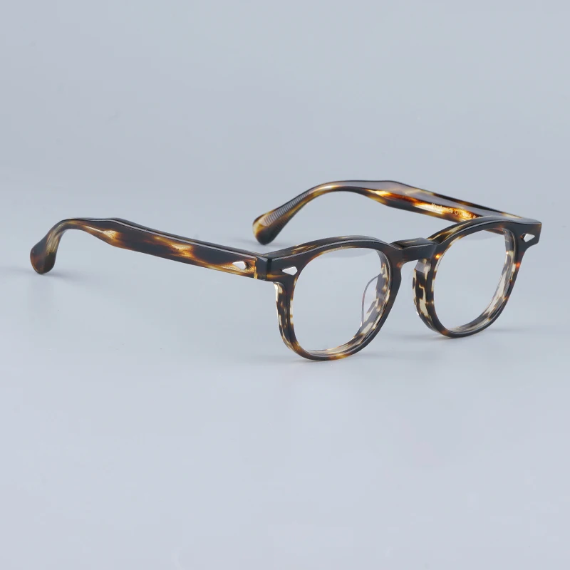 Japanese Oval Stripes Brown Thick Acetate Eyeglasses Frames Men Designer Handmade Glasses Classical Retro women Eeywear
Japanese Oval Stripes Brown Thick Acetate Eyeglasses Frames Men Designer Handmade Glasses Classical Retro women Eeywear