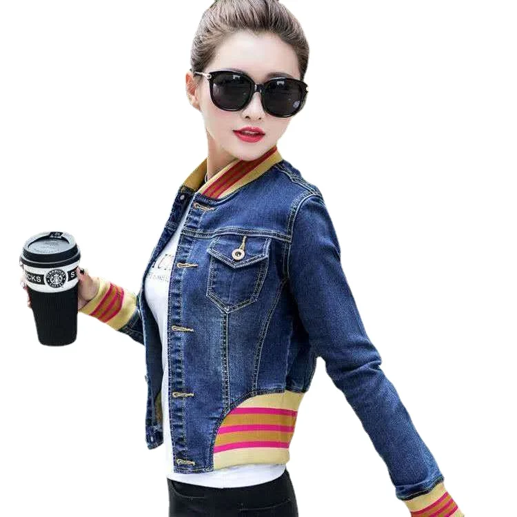 Denim jacket women's 2022 autumn and winter new baseball uniform short jacket long sleeve stand collar slim denim jacket
Denim jacket women's 2022 autumn and winter new baseball uniform short jacket long sleeve stand collar slim denim jacket