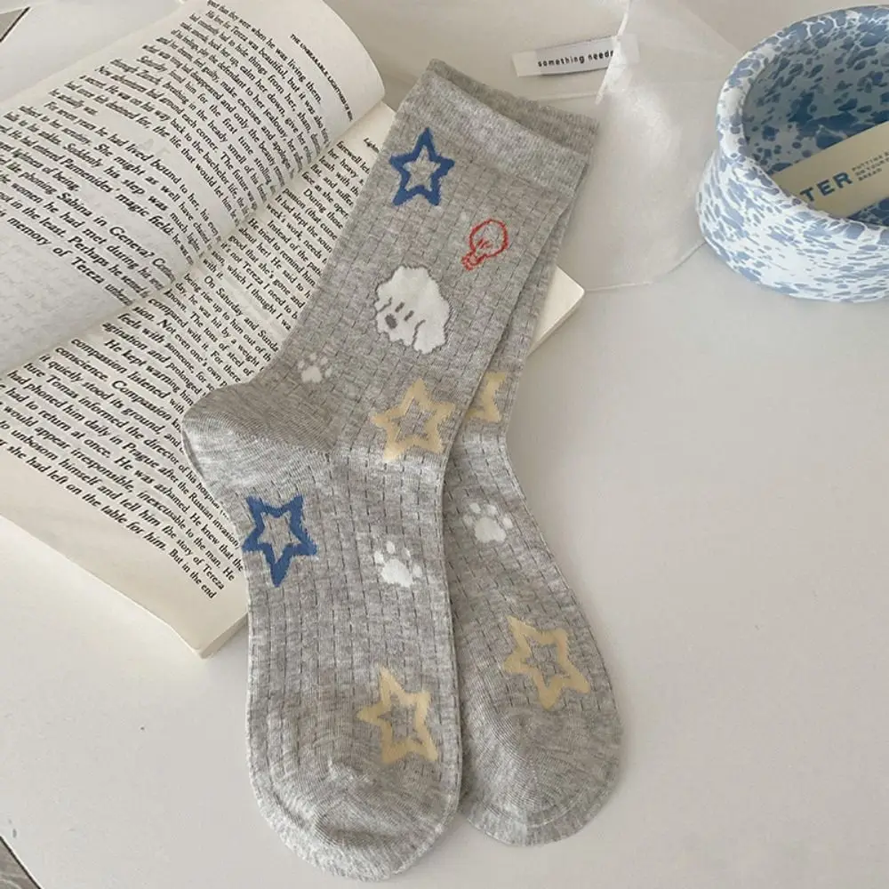 2Pairs Hosiery Cute Cartoon Cotton Socks Dog Thin Mid-calf Socks Women Breathable Stars Summer Tube Socks Summer
2Pairs Hosiery Cute Cartoon Cotton Socks Dog Thin Mid-calf Socks Women Breathable Stars Summer Tube Socks Summer