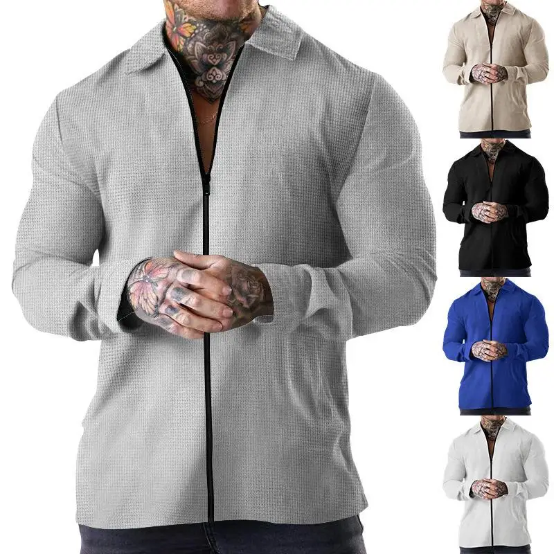 Southeast Asia 2024 Cross-Border Autumn Winter Heavyweight Pure Color Zipper Long Sleeve Jacket Fashion Urban Style Slim Fit
Southeast Asia 2024 Cross-Border Autumn Winter Heavyweight Pure Color Zipper Long Sleeve Jacket Fashion Urban Style Slim Fit