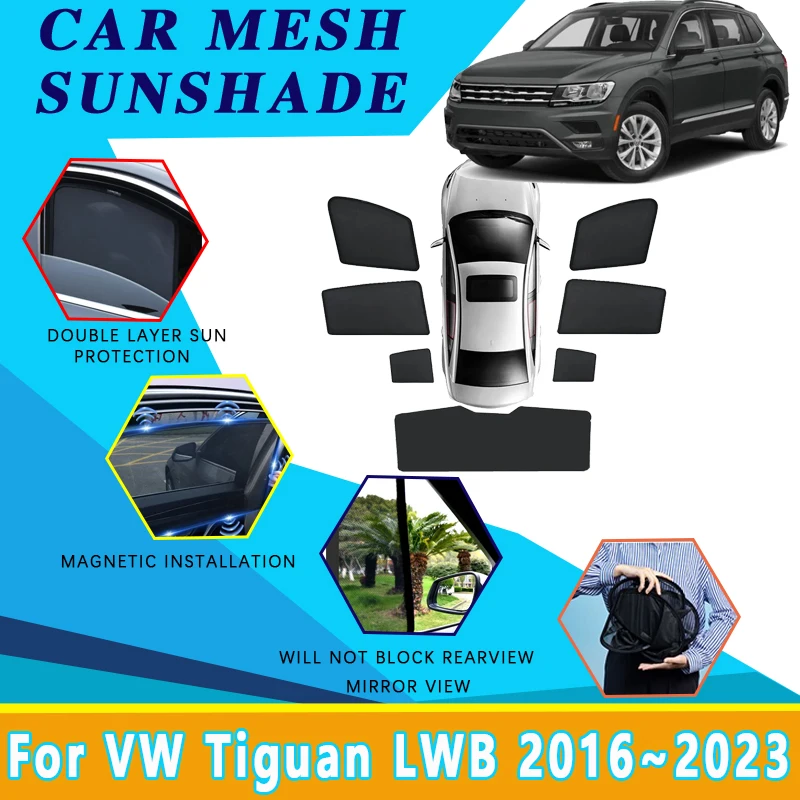 For Volkswagen VW Tiguan MK2 LWB 2016~2023 Magnetic Car Sunshades Shield Windshield Curtain Side Window Sun Shades Accessories
For Volkswagen VW Tiguan MK2 LWB 2016~2023 Magnetic Car Sunshades Shield Windshield Curtain Side Window Sun Shades Accessories