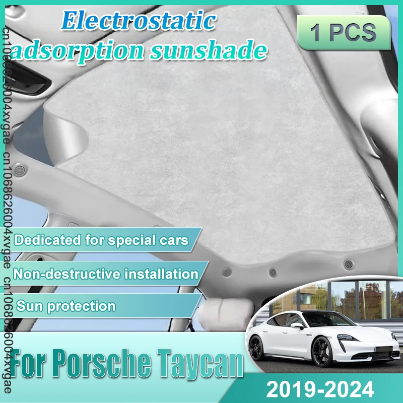 Car Sunroof Sunshade For Porsche Taycan Type 9J1 2019-2024 2020 Electrostatic Adsorption Sunroof Sunshade Skylight Sun Protector
Car Sunroof Sunshade For Porsche Taycan Type 9J1 2019-2024 2020 Electrostatic Adsorption Sunroof Sunshade Skylight Sun Protector