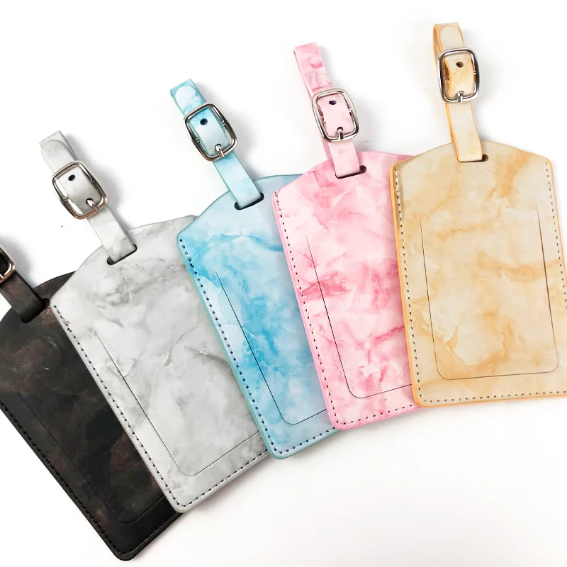PU Leather Marble Texture Luggage Tag Boarding Pass Suitcase ID Address Holder Luggage Tag Portable Label Travel Accessories
PU Leather Marble Texture Luggage Tag Boarding Pass Suitcase ID Address Holder Luggage Tag Portable Label Travel Accessories