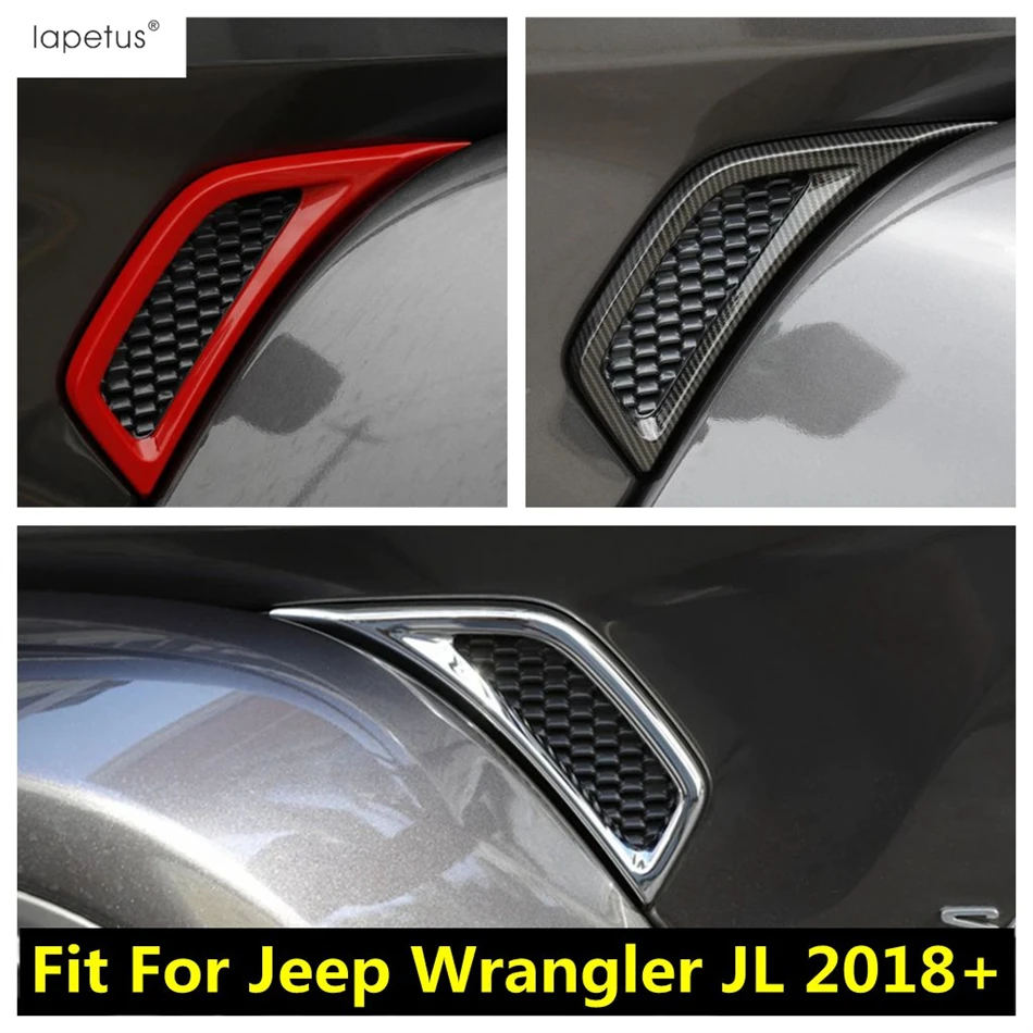 Car Outside Door Body Foliage Leaf Fender Air Inlet Molding Cover Trim ABS Chrome Accessories For Jeep Wrangler JL 2018 - 2022
Car Outside Door Body Foliage Leaf Fender Air Inlet Molding Cover Trim ABS Chrome Accessories For Jeep Wrangler JL 2018 - 2022