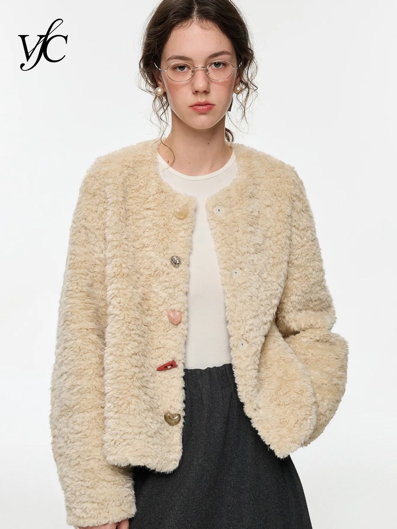 Vega Chang New Winter Casual Plush Round Neck Women's Jacket
Vega Chang New Winter Casual Plush Round Neck Women's Jacket