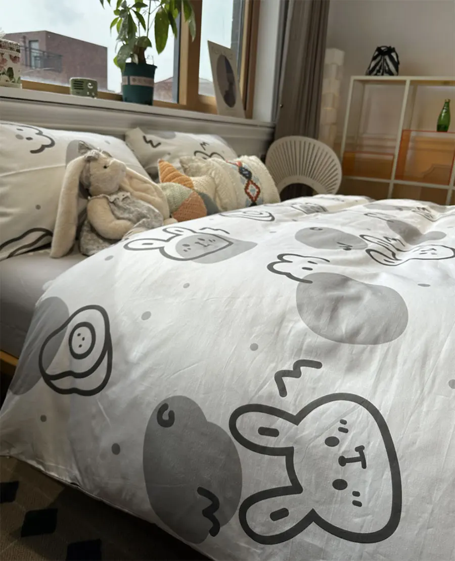 Fashion cartoon rabbit bedding set kid teen,twin full queen king lovely cotton home textile bed sheet pillow case quilt cover
Fashion cartoon rabbit bedding set kid teen,twin full queen king lovely cotton home textile bed sheet pillow case quilt cover