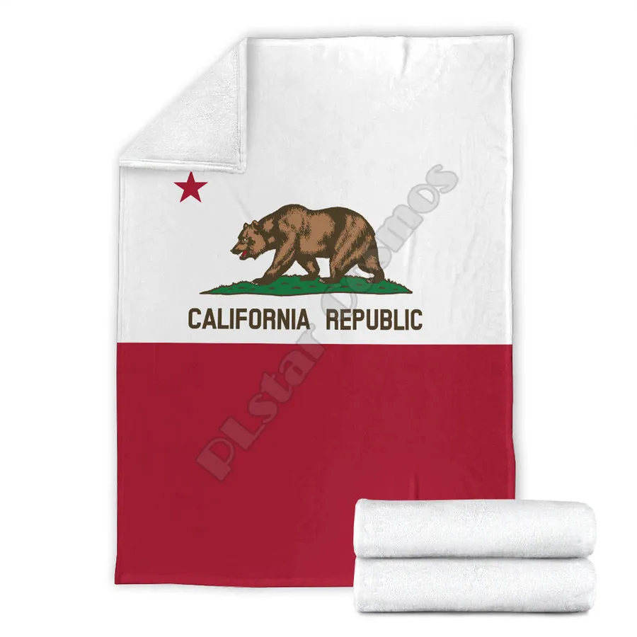 Blanket - Flag of California Premium Blanket 3D Printed Fleece Blanket Soft Bed Cover Sheet Plush Blanket
Blanket - Flag of California Premium Blanket 3D Printed Fleece Blanket Soft Bed Cover Sheet Plush Blanket