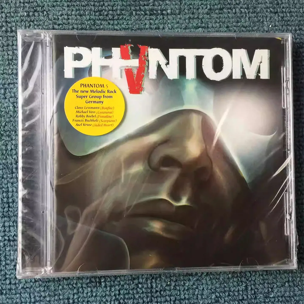 CD 'Phantom V Phantom'is The Self-titled Debut Album By Phantom 5, A German Melodic Rock Supergroup Formed in 2016. Musicians
CD 'Phantom V Phantom'is The Self-titled Debut Album By Phantom 5, A German Melodic Rock Supergroup Formed in 2016. Musicians