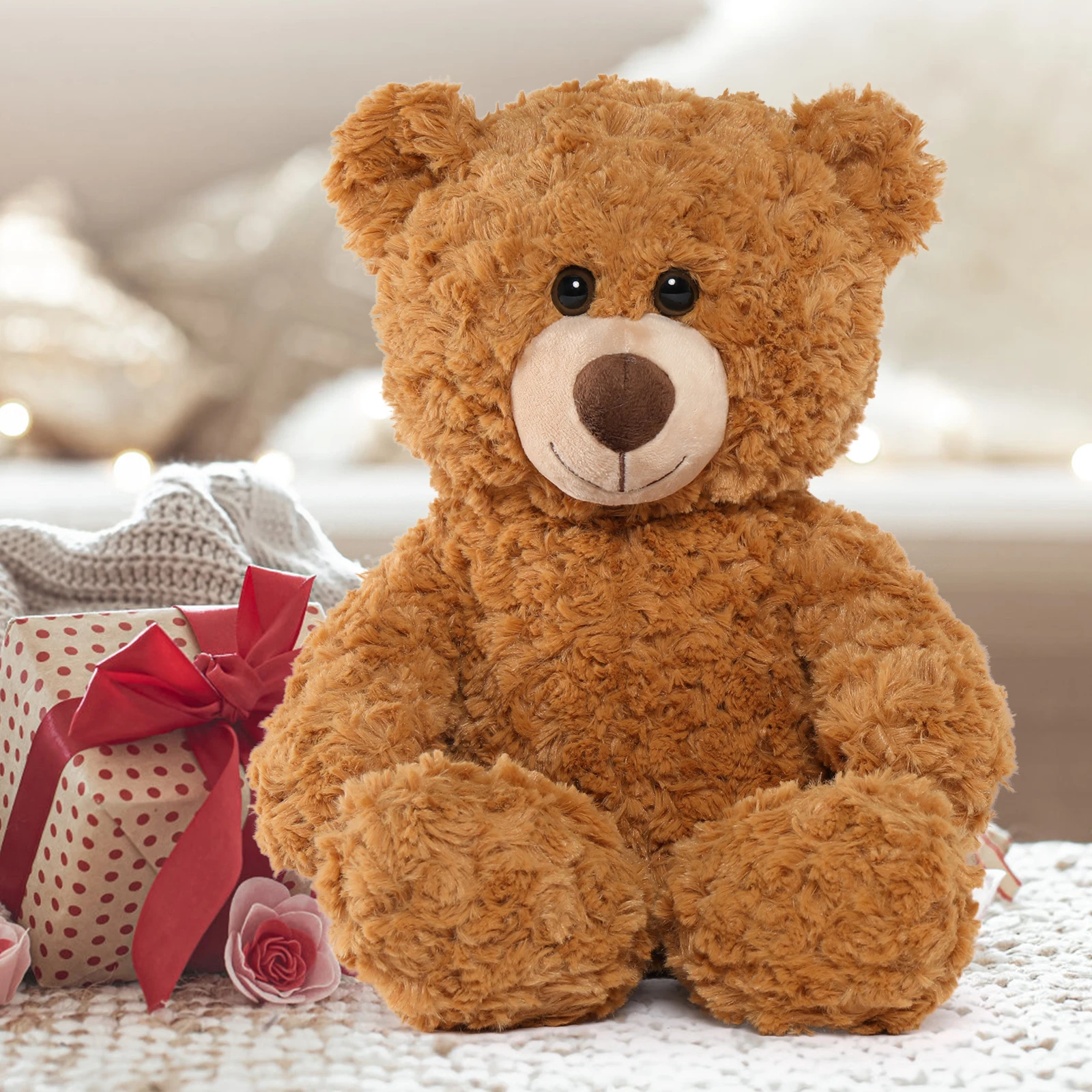 Tezituor Small Teddy Bear Stuffed Animals 18inch, Cute Teddy Bear Plush Toys for Kids Girl Boy, Valentines Bear Plushie Gift for
Tezituor Small Teddy Bear Stuffed Animals 18inch, Cute Teddy Bear Plush Toys for Kids Girl Boy, Valentines Bear Plushie Gift for