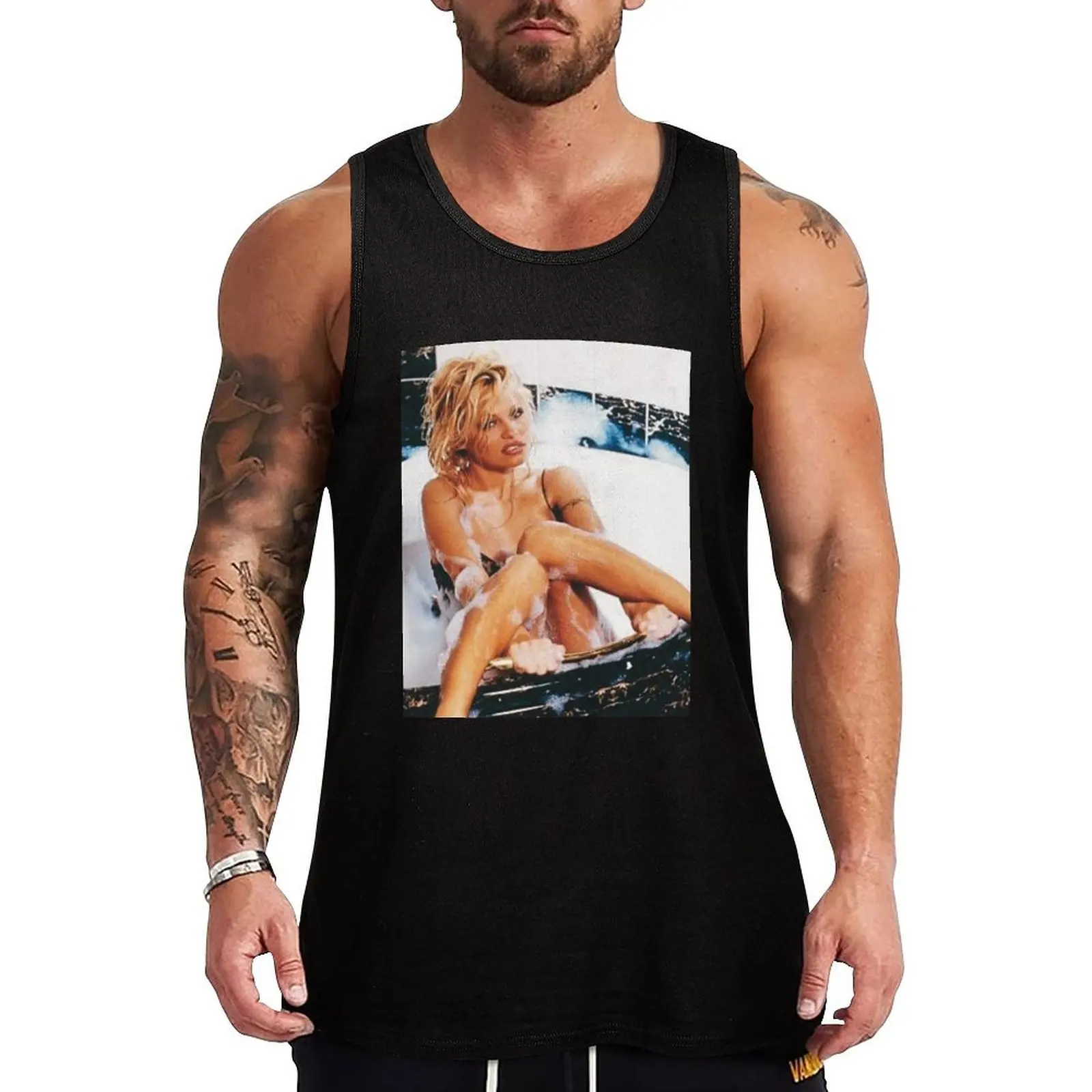 Pamela anderson Tank Top High Stretch Tank Top Athletic Fit Workout Shirt
Pamela anderson Tank Top High Stretch Tank Top Athletic Fit Workout Shirt