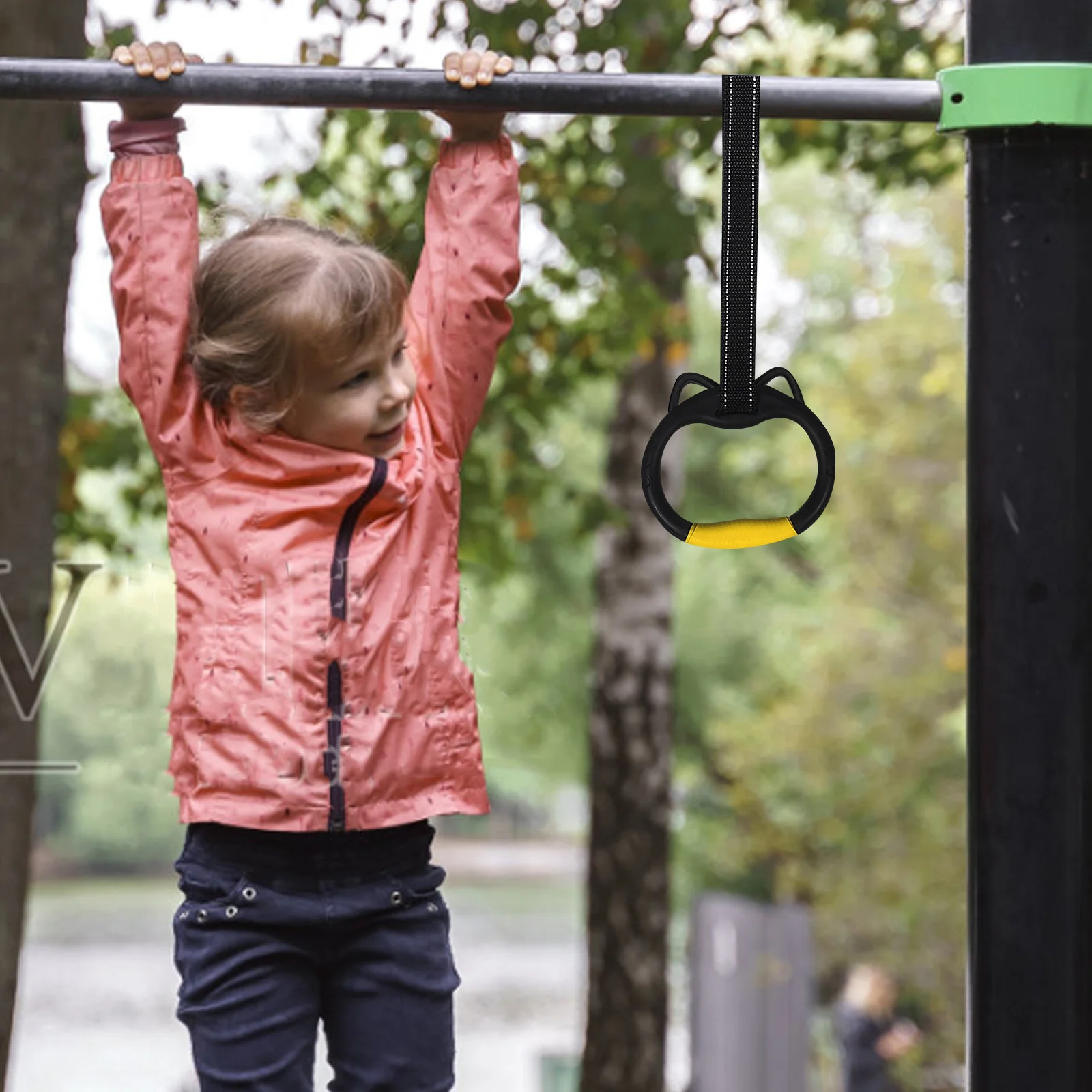 1 set Gymnastics Rings for Pull up Bar Children's Training Device Durable Plastic Home Use Fitness Exercise Equipment
1 set Gymnastics Rings for Pull up Bar Children's Training Device Durable Plastic Home Use Fitness Exercise Equipment