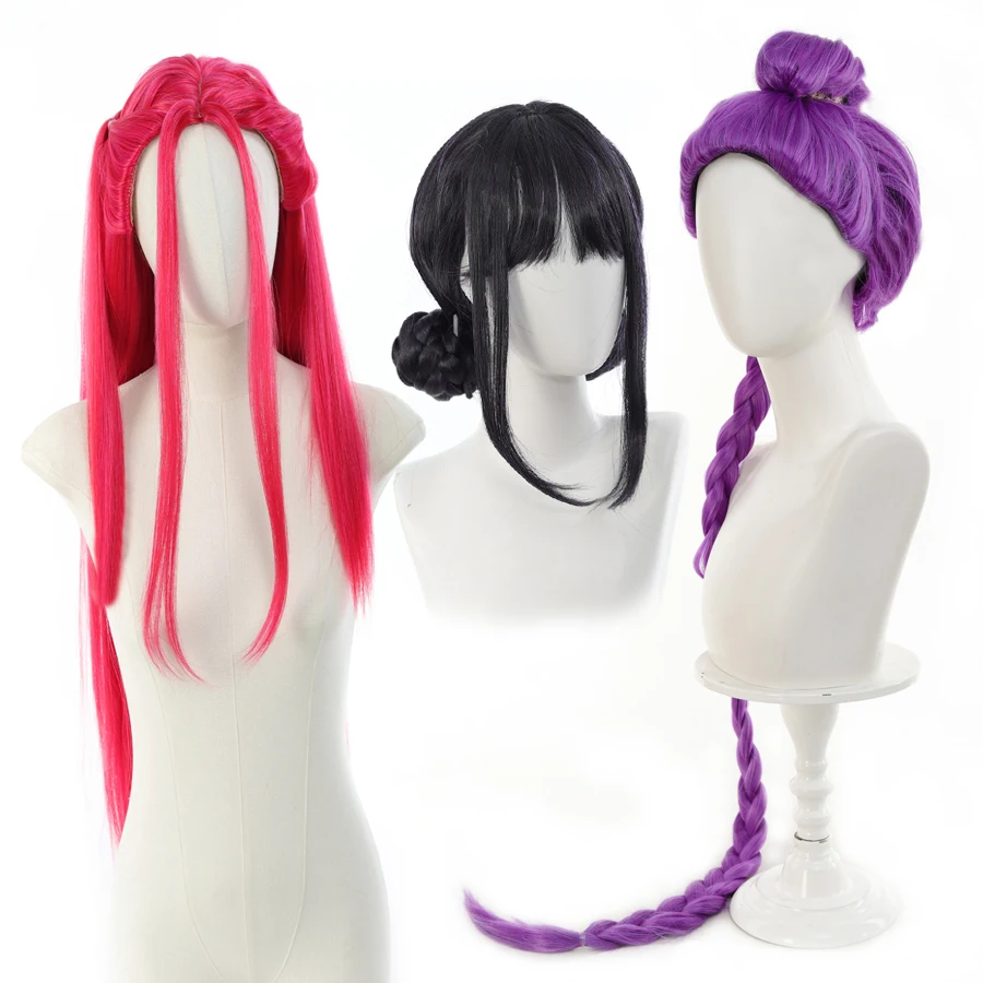synthetic Long Straight Fiber Cosplay Wig Purple Black Heat Resistant Material for Anime Conventions And Party daily Use
synthetic Long Straight Fiber Cosplay Wig Purple Black Heat Resistant Material for Anime Conventions And Party daily Use