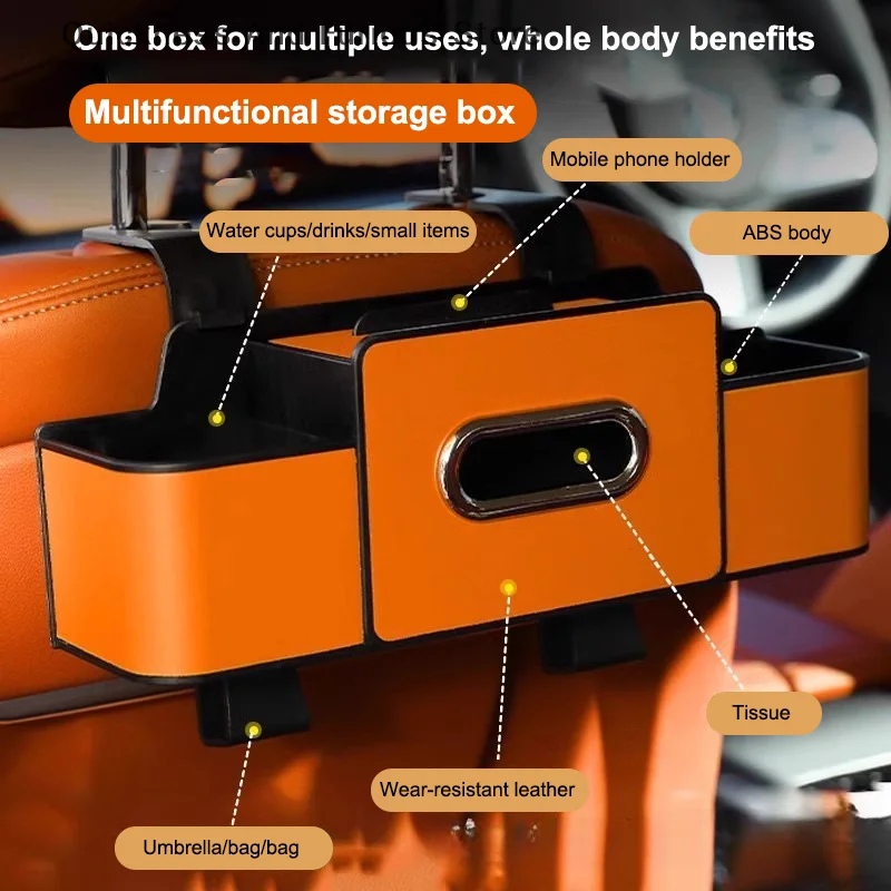 Car Backseat Hanging Seat Hook Storage Cup Holder Universal Car Interior Seat Back Organizer Multifunctional 4-in-1 Storage Box
Car Backseat Hanging Seat Hook Storage Cup Holder Universal Car Interior Seat Back Organizer Multifunctional 4-in-1 Storage Box