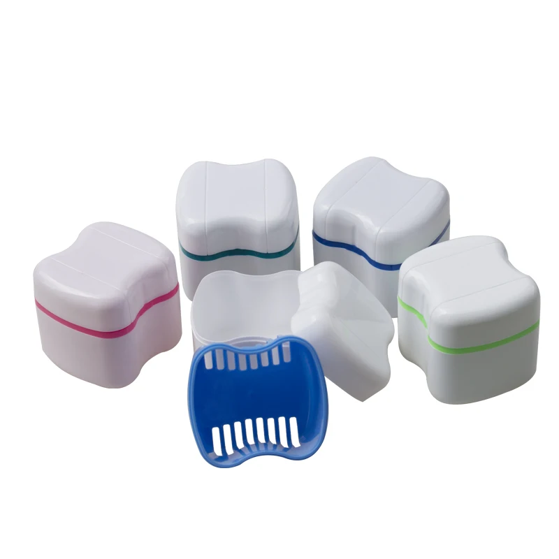 European double-layer full mouth denture cleaning and storage box, filter mesh storage box, denture packaging box
European double-layer full mouth denture cleaning and storage box, filter mesh storage box, denture packaging box