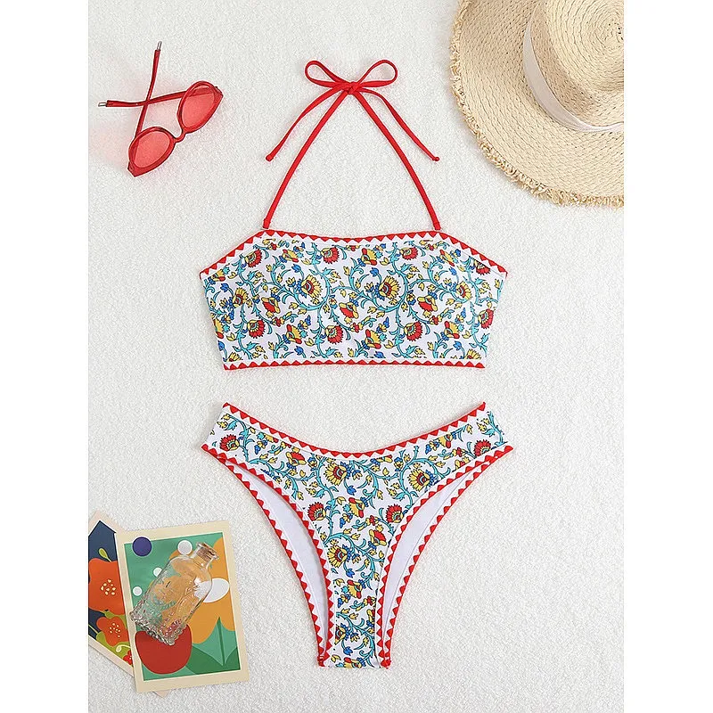 2026 New Printed Tie Knot Bikini Set Women Sexy Beach Swimwear Two Piece
2026 New Printed Tie Knot Bikini Set Women Sexy Beach Swimwear Two Piece