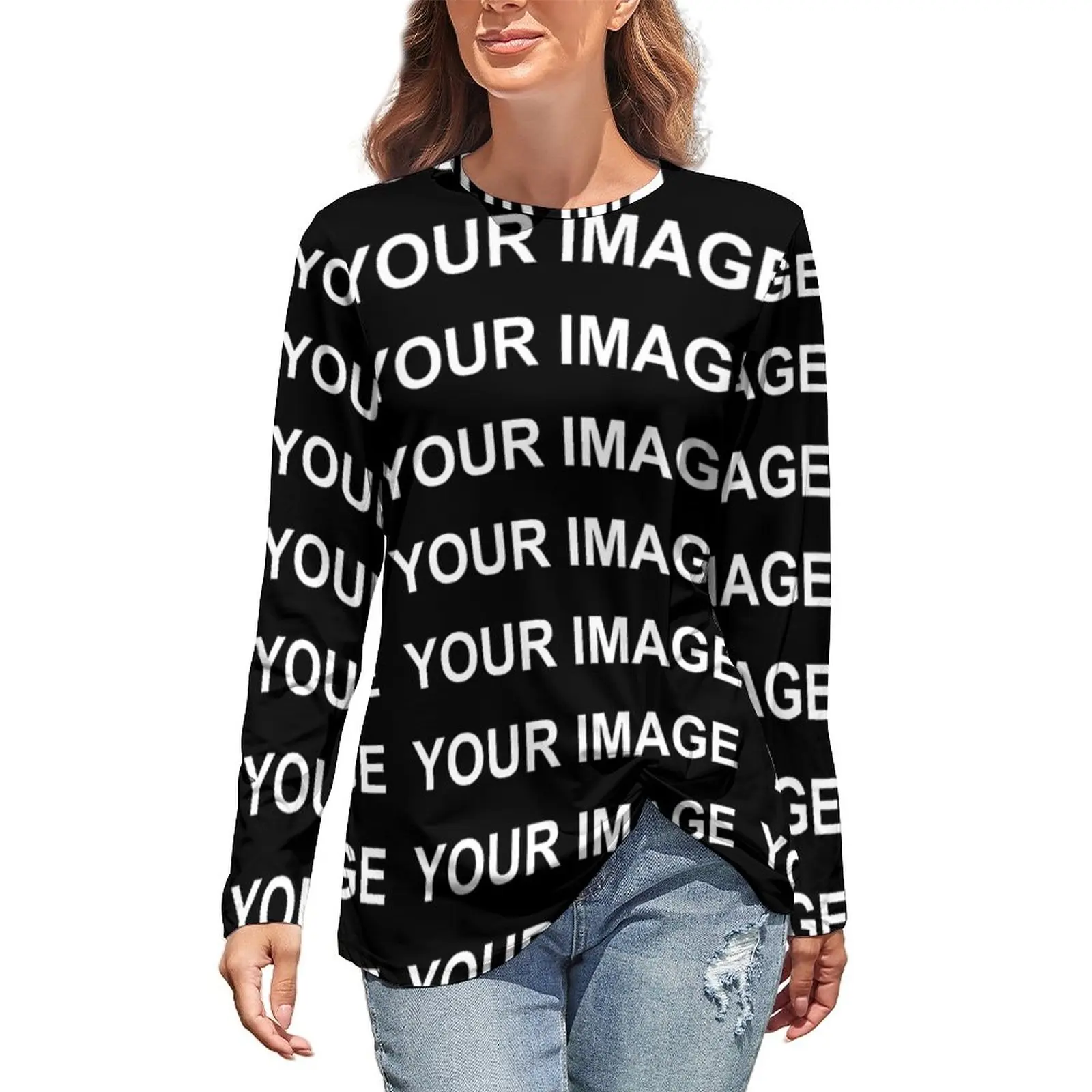 Your Image Customized T-Shirt Custom Made Design Modern Long-Sleeve T Shirts Street Fashion Oversized Tees Women Graphic Tops
Your Image Customized T-Shirt Custom Made Design Modern Long-Sleeve T Shirts Street Fashion Oversized Tees Women Graphic Tops