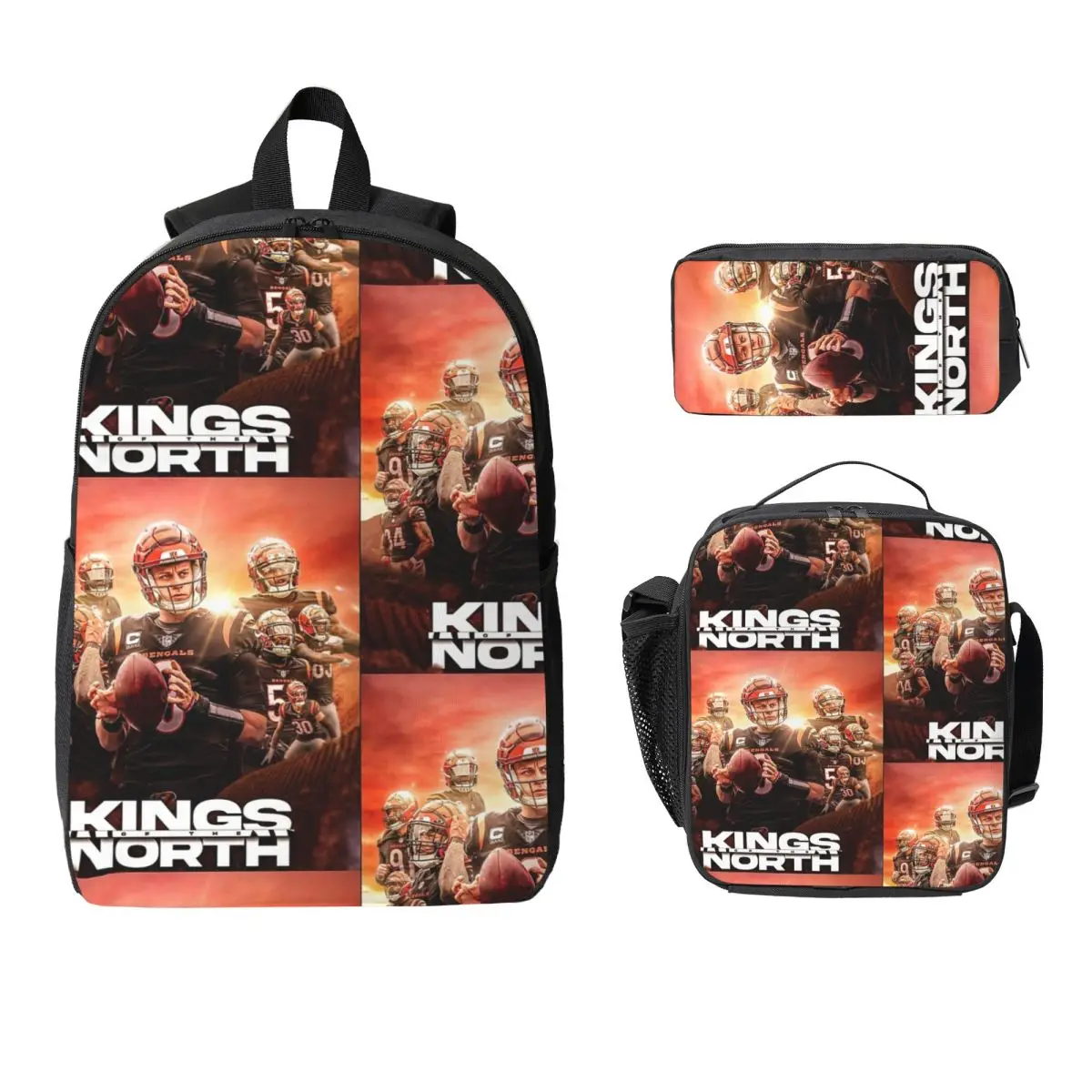 Joe Burrow Bengals Backpack Student Boys Girls BookBag School Bag Laptop Shoulder Bags 3ps Insulated Lunch Bag Pencil Case
Joe Burrow Bengals Backpack Student Boys Girls BookBag School Bag Laptop Shoulder Bags 3ps Insulated Lunch Bag Pencil Case
