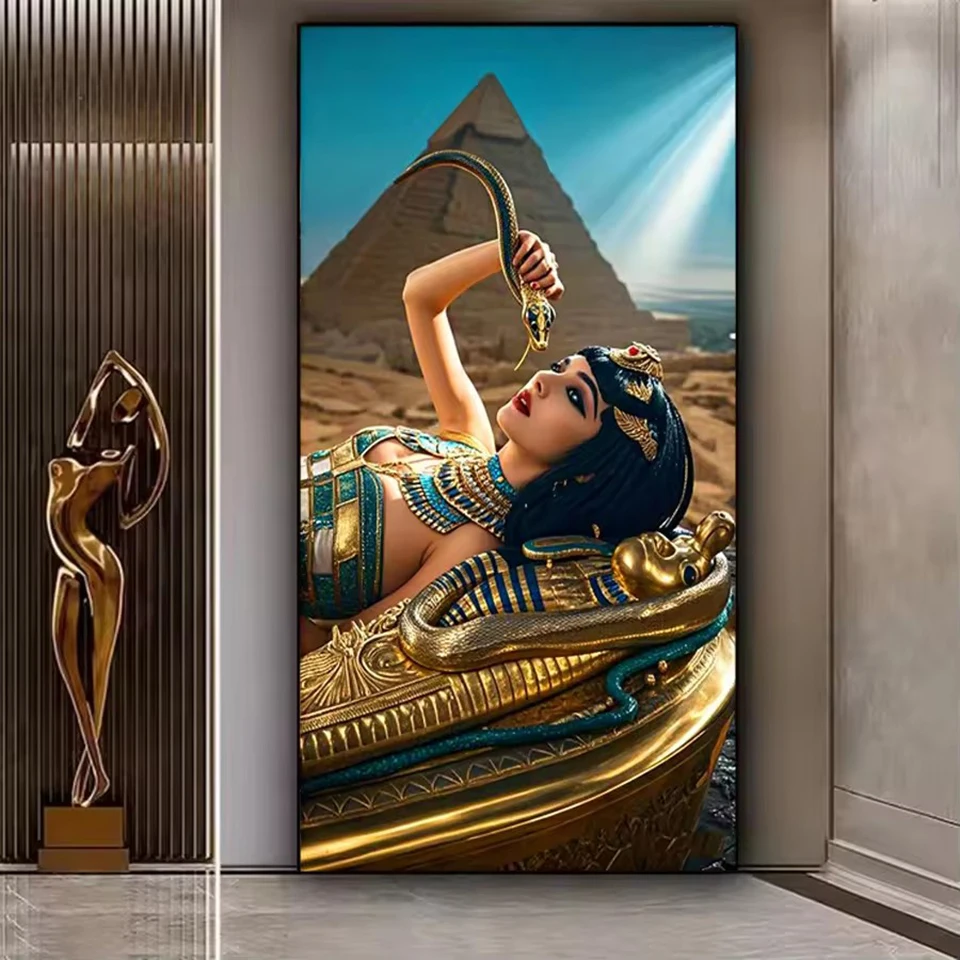 Cleopatra and Pyramid Large Size Queen of Egypt Diamond Painting customized 5d Diy Embroidery Mosaic Home Decor Cross Stitch kit
Cleopatra and Pyramid Large Size Queen of Egypt Diamond Painting customized 5d Diy Embroidery Mosaic Home Decor Cross Stitch kit