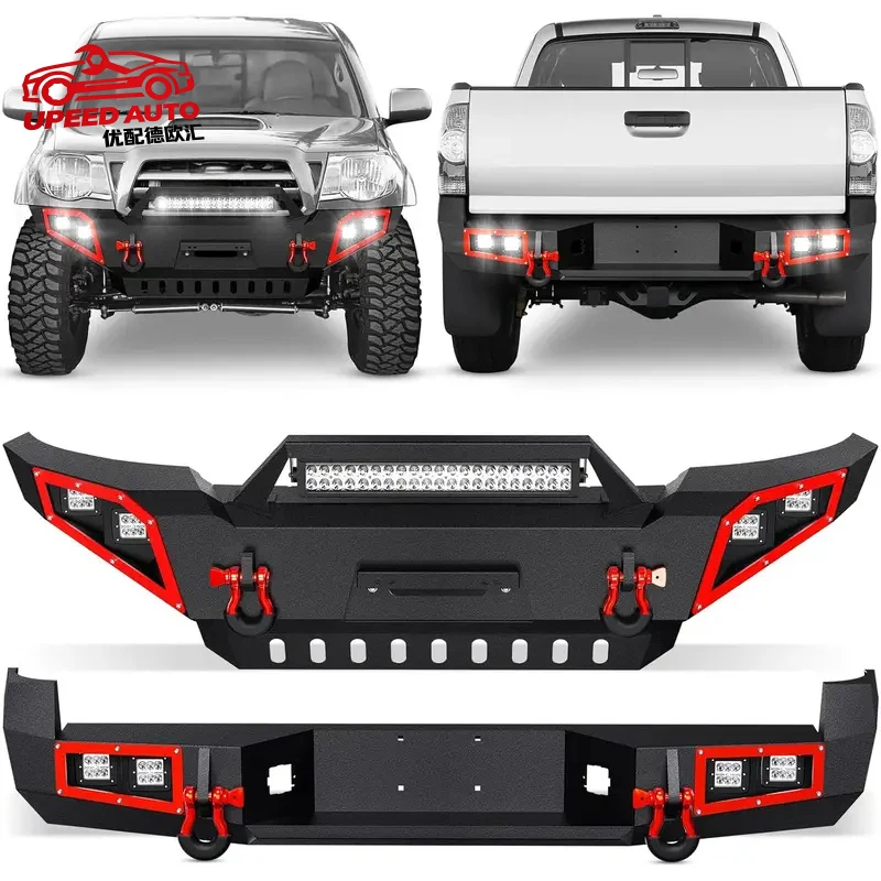 Suitable for Front And Rear Pickup Truck Bumpers Fit 2005-2015 To-yo-ta Tacoma 2nd Gen Equipped With Winch Plate
Suitable for Front And Rear Pickup Truck Bumpers Fit 2005-2015 To-yo-ta Tacoma 2nd Gen Equipped With Winch Plate