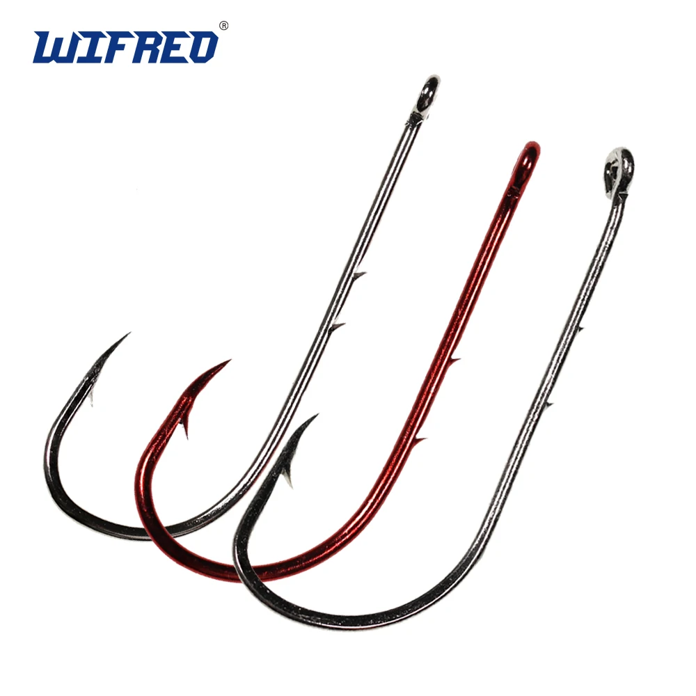 Wifreo 20/50 Barbed Fish Hook Baitholder Hard Carbon Steel Fishing Hooks Worm Garfish Bream Bait Holder White Nickel Red 1#-5l0#
Wifreo 20/50 Barbed Fish Hook Baitholder Hard Carbon Steel Fishing Hooks Worm Garfish Bream Bait Holder White Nickel Red 1#-5l0#