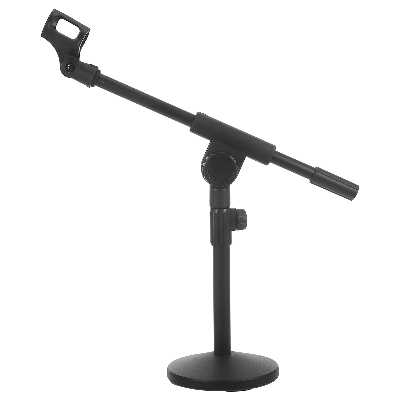 Microphone Stand Desk Arm Bracket Adjustable Height Round Base Metal Heavy Duty Boom Mic Stand Podcast Recording
Microphone Stand Desk Arm Bracket Adjustable Height Round Base Metal Heavy Duty Boom Mic Stand Podcast Recording