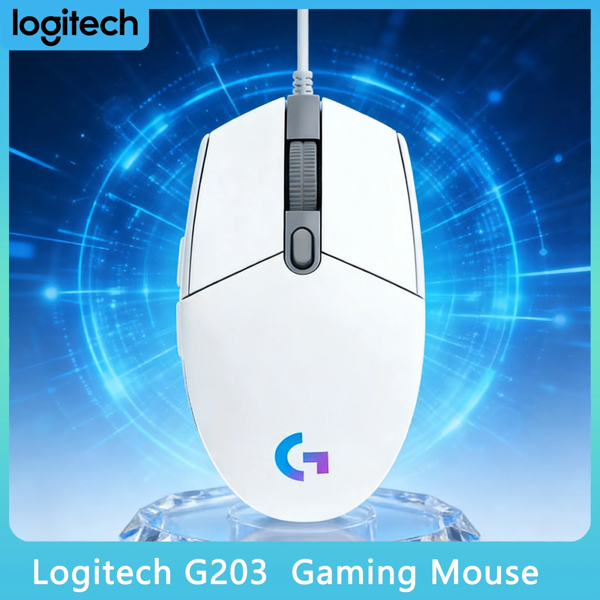 Logitech G203 Gaming Mouse Ideal Report Rate for Esports Lightweight Design
Logitech G203 Gaming Mouse Ideal Report Rate for Esports Lightweight Design