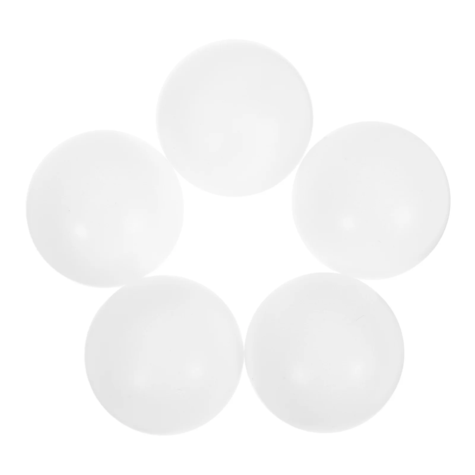 5Pcs Ptfe Balls Fine Material High Temperature Resistant Smooth Surface for Chemical Experiment Supply Laboratory Mixing Device
5Pcs Ptfe Balls Fine Material High Temperature Resistant Smooth Surface for Chemical Experiment Supply Laboratory Mixing Device