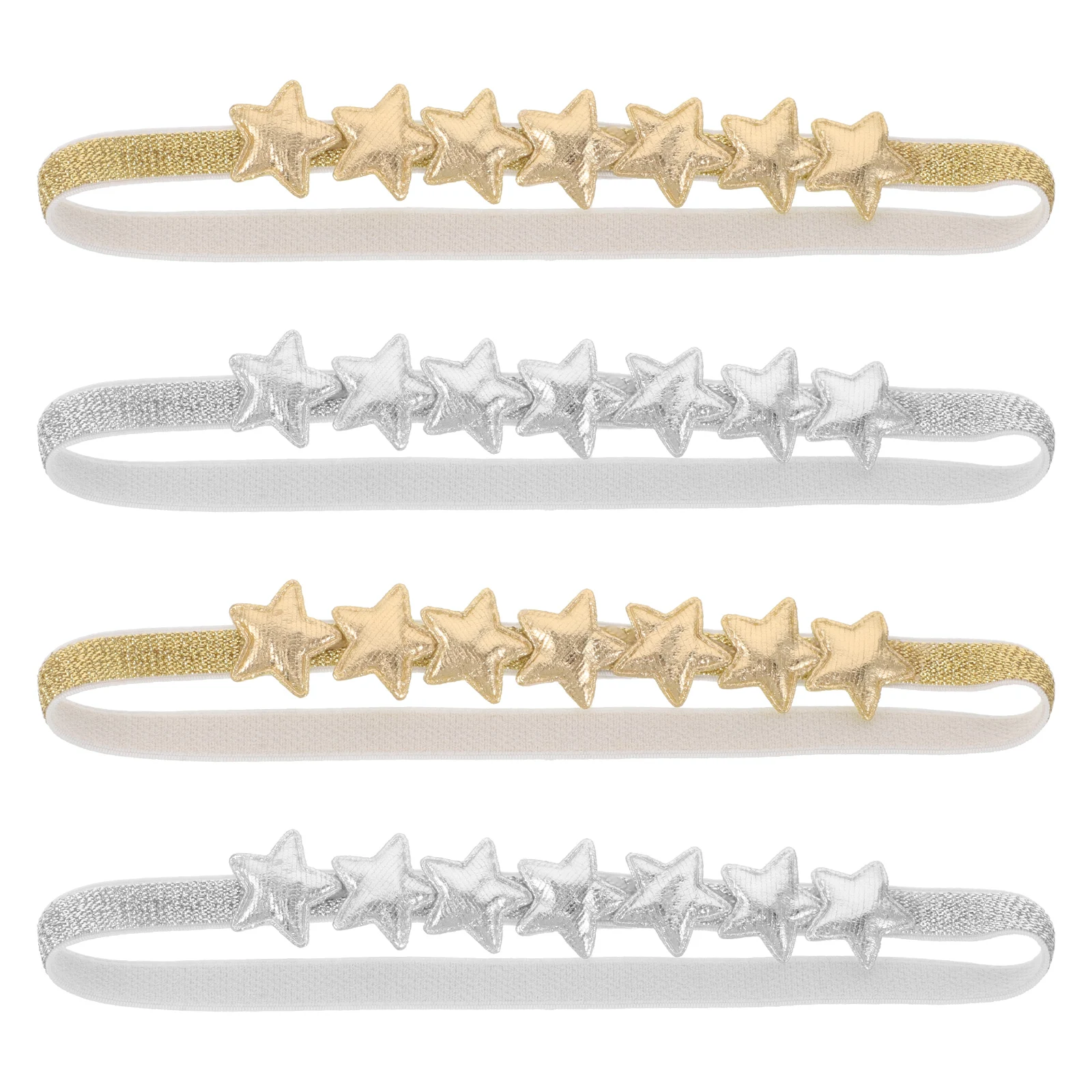 4 Pcs 's Five-pointed Star Headband for Girl Stars Fabric Handmade Headbands Hair with Birthday Glitter
4 Pcs 's Five-pointed Star Headband for Girl Stars Fabric Handmade Headbands Hair with Birthday Glitter