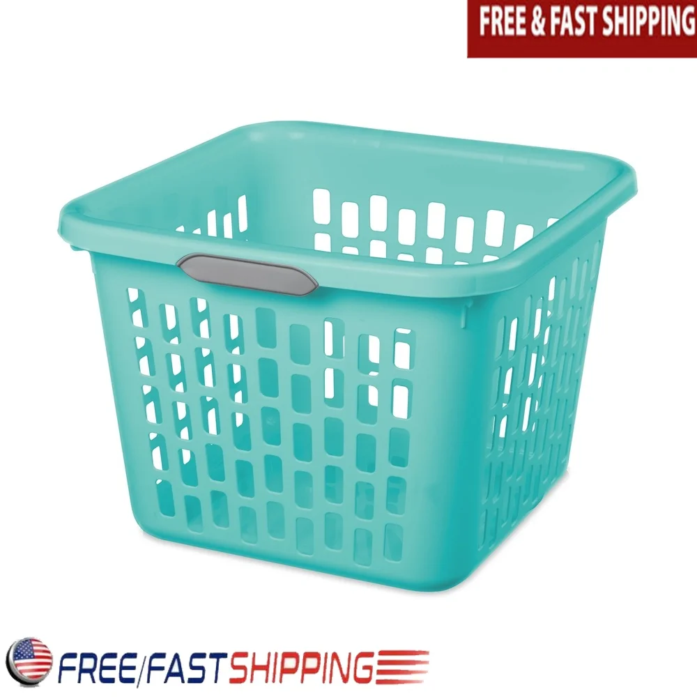 5 Bushel Square Plastic Laundry Basket with Durable Handles Compact Design Easy Carry Ventilated Smooth Interior Laundry Sorting
5 Bushel Square Plastic Laundry Basket with Durable Handles Compact Design Easy Carry Ventilated Smooth Interior Laundry Sorting