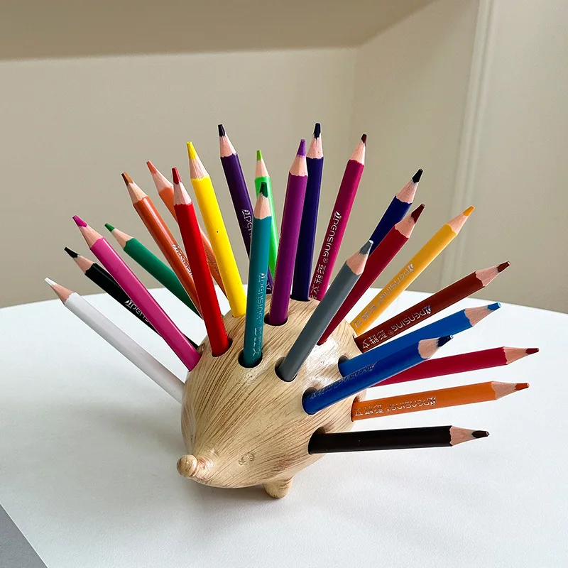 Creative Hedgehog Pen Insertion Office Children's Cute Gift Multi functional Storage Box Pen Holder Home Desktop Ornament
Creative Hedgehog Pen Insertion Office Children's Cute Gift Multi functional Storage Box Pen Holder Home Desktop Ornament
