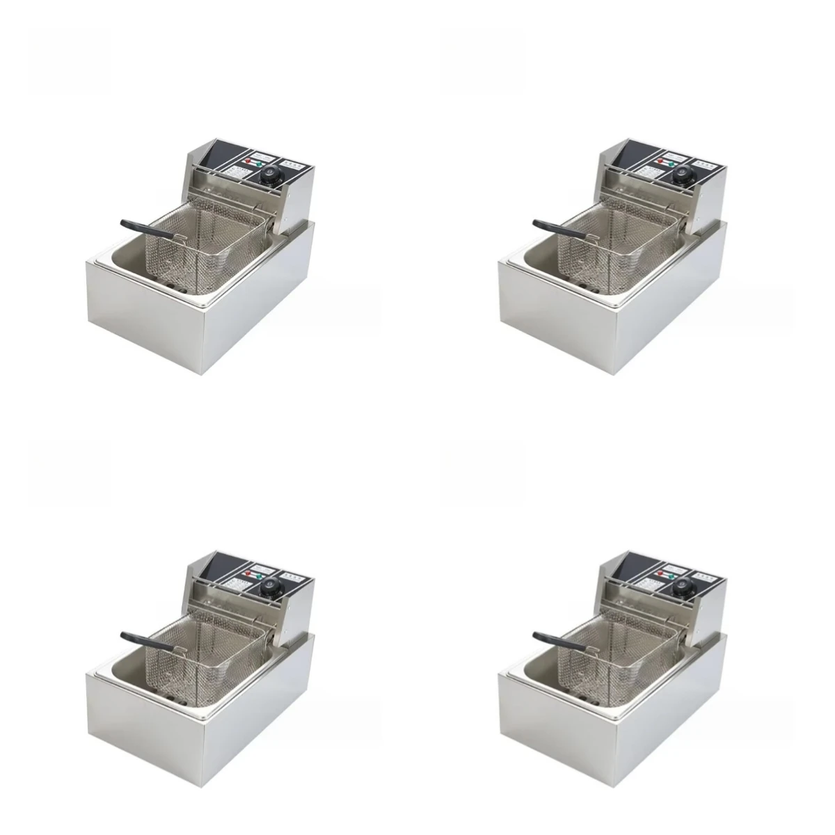 Commercial Industrial Stainless Steel 1-tank 1-basket Electric Fryer Oil Less Double Deep Fryer Commercial Electric Deep Fryer
Commercial Industrial Stainless Steel 1-tank 1-basket Electric Fryer Oil Less Double Deep Fryer Commercial Electric Deep Fryer