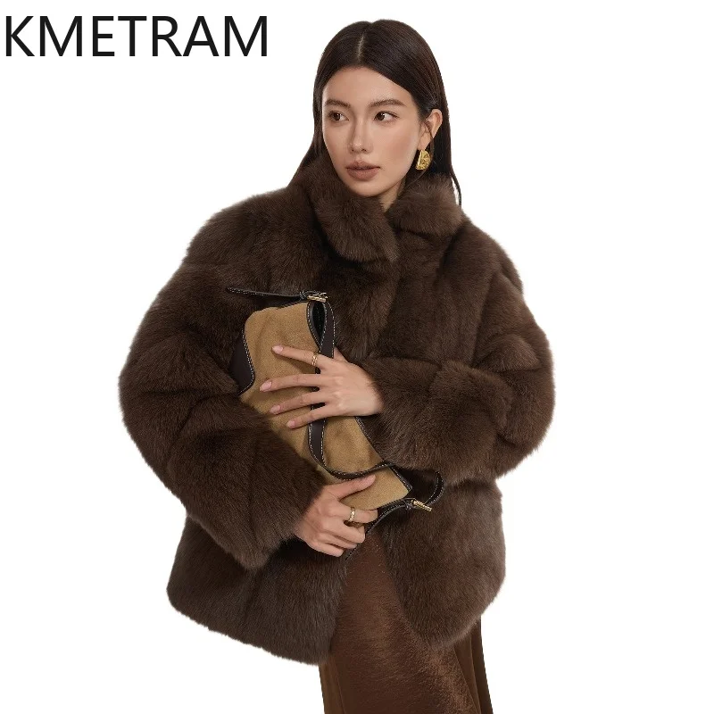 KMETRAM Natural Finnish Whole Fox Fur Coats Women Luxury Mid-Length Fur Jacket 75cm Winter Real Fur Coat Woman Clothes 2026 шуба
KMETRAM Natural Finnish Whole Fox Fur Coats Women Luxury Mid-Length Fur Jacket 75cm Winter Real Fur Coat Woman Clothes 2026 шуба