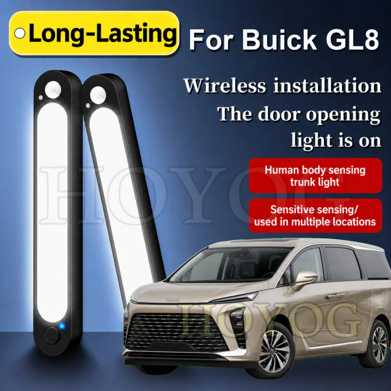 For Buick GL8 1999-2026 Car Trunk Light LED Lamp Motion Sensor Auto ON OFF Easy Install Boot Cargo Light MPV Rear Seat Cabin
For Buick GL8 1999-2026 Car Trunk Light LED Lamp Motion Sensor Auto ON OFF Easy Install Boot Cargo Light MPV Rear Seat Cabin