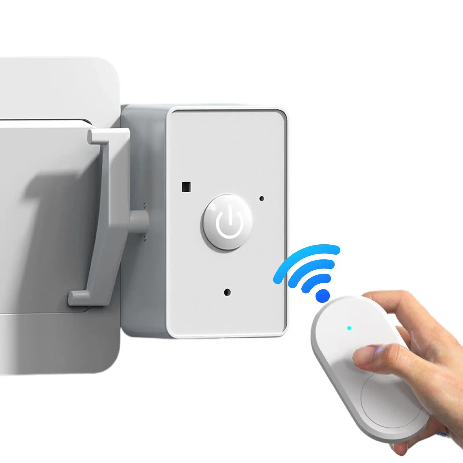 Wireless Remote Control Switchs Light Remote Button Pusher Automatic No Wiring Control Press Device Light Off Switchs Button
Wireless Remote Control Switchs Light Remote Button Pusher Automatic No Wiring Control Press Device Light Off Switchs Button