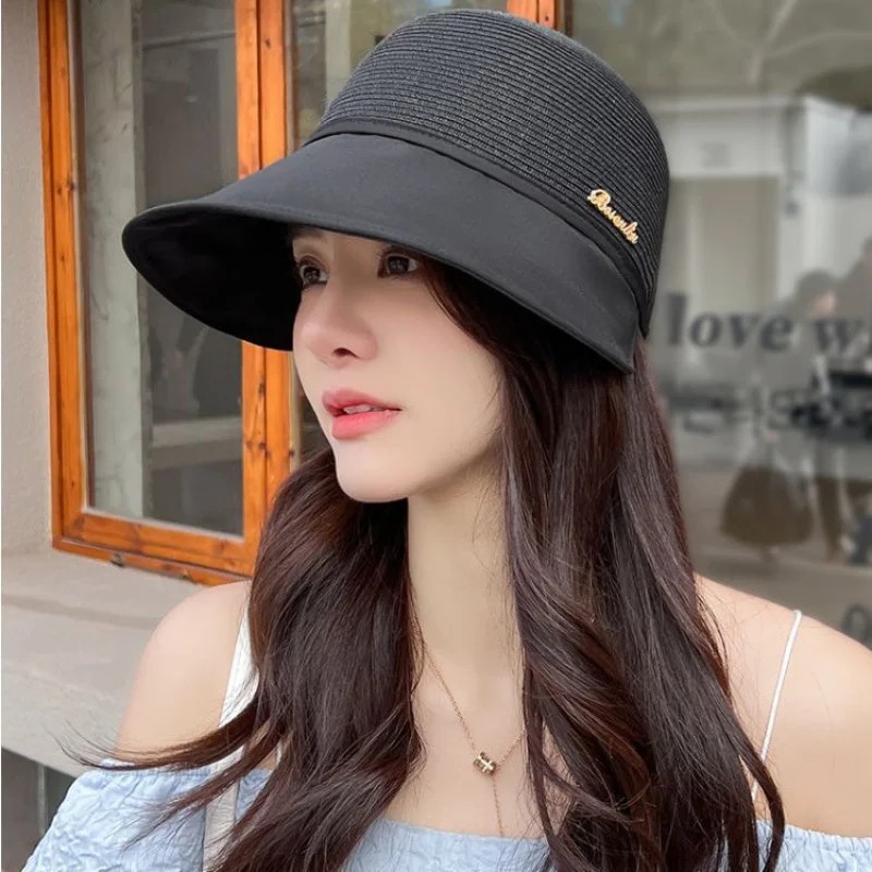 Custom Duckbill Wide Brim Foldable Hat with Ponytail Beach Straw Hat Women Summer Face Covering Hat
Custom Duckbill Wide Brim Foldable Hat with Ponytail Beach Straw Hat Women Summer Face Covering Hat