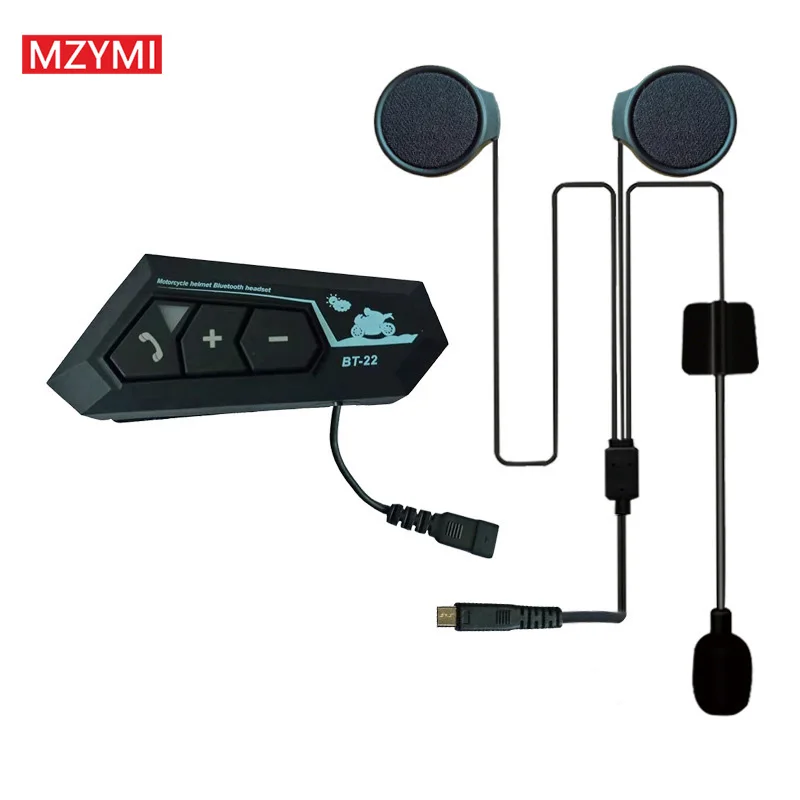 MZYMI BT22 Bluetooth Motorcycle Helmet Headset Wireless Motor Bike Handsfree Stereo Earphones Waterproof Speaker With Soft Mic
MZYMI BT22 Bluetooth Motorcycle Helmet Headset Wireless Motor Bike Handsfree Stereo Earphones Waterproof Speaker With Soft Mic