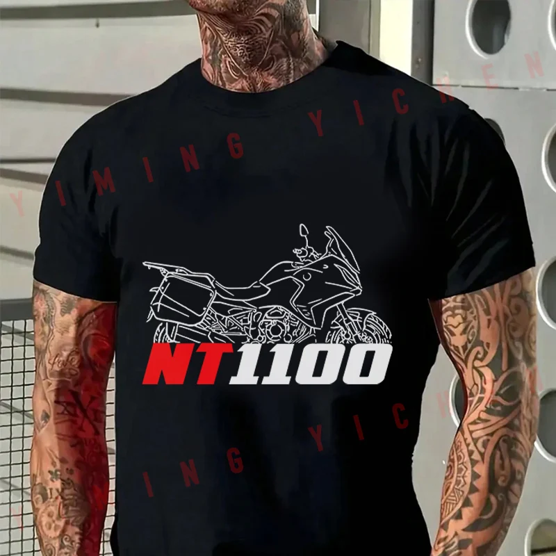NT1100 Motorcycle For Riders Men's Casual Moto T-Shirt Cotton Short Sleeve Shirt Summer Breathable Tops Tee
NT1100 Motorcycle For Riders Men's Casual Moto T-Shirt Cotton Short Sleeve Shirt Summer Breathable Tops Tee