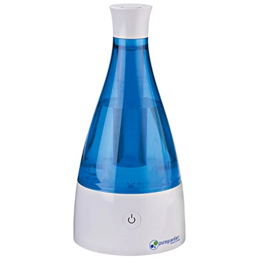 PureGuardian Ultrasonic Cool Mist Humidifier 10 Hrs. Run Time 210 Sq. Ft. Coverage Small Rooms Quiet Filter Free H920BL
PureGuardian Ultrasonic Cool Mist Humidifier 10 Hrs. Run Time 210 Sq. Ft. Coverage Small Rooms Quiet Filter Free H920BL